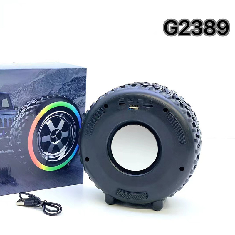 Hordozható Bluetooth hangszóró — kültéri és asztali használatra, 5W, hatótáv 10m, 100Hz-20kHz, SNR ≥95dB