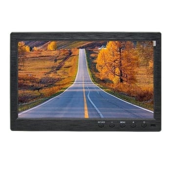 USB auto un mājas displeja monitors ar USB atskaņošanu un VGA/HDMI/RCA/TV interfeisiem, HD