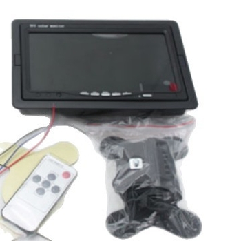 Auto LCD monitor s dvostrukim prebacivanjem ulaza i prioritom za vožnju unazad, 16:9, rezolucija 272×480, AV ulaz, model ZL-403