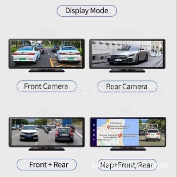 11,26-inčni prijenosni automobilni DVR s navigacijom, HD prikaz stražnje kamere, bežični CarPlay