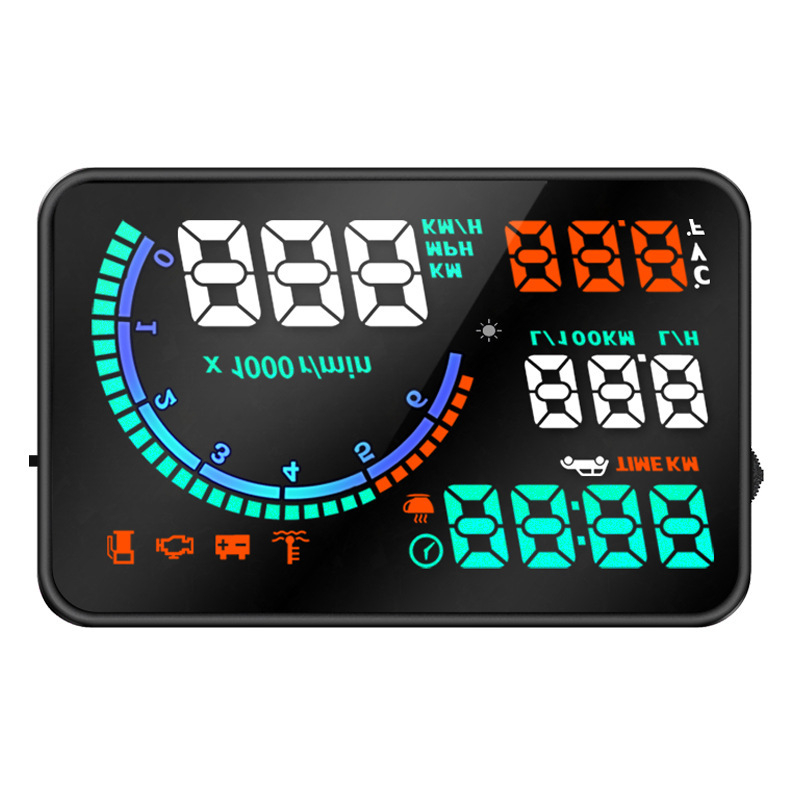 Escort i9 HUD za automobil, OBD ulaz, LED zaslon visoke avionske kvalitete, rezolucija 1000, težina 0,25 kg, univerzalna kompatibilnost