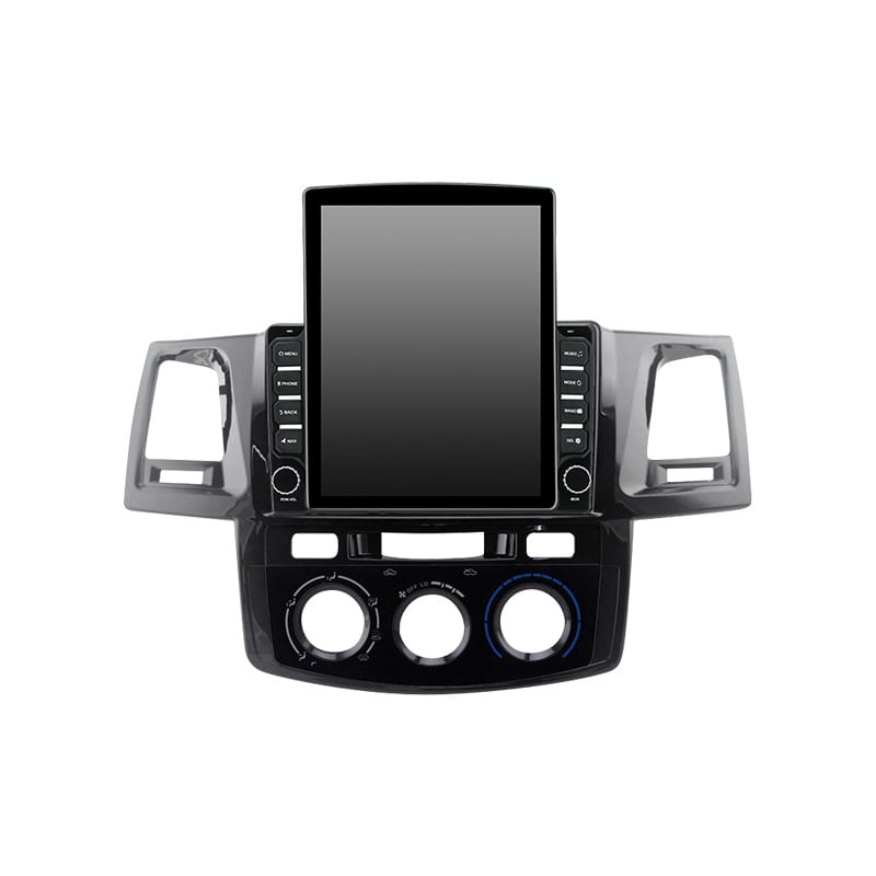 Android automobilska navigacija za Toyota Hilux, 9,7-inčni uspravni LCD zaslon, 4x45W automobilsko napajanje, OEM/ODM