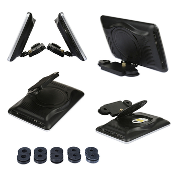 Monitor za glavu automobila, 10,1-inčni TFT-LCD, Model CCT-1011D, Razlučivost 1024x600 RGB, HDMI ulaz, Wi‑Fi, Univerzalna kompatibilnost