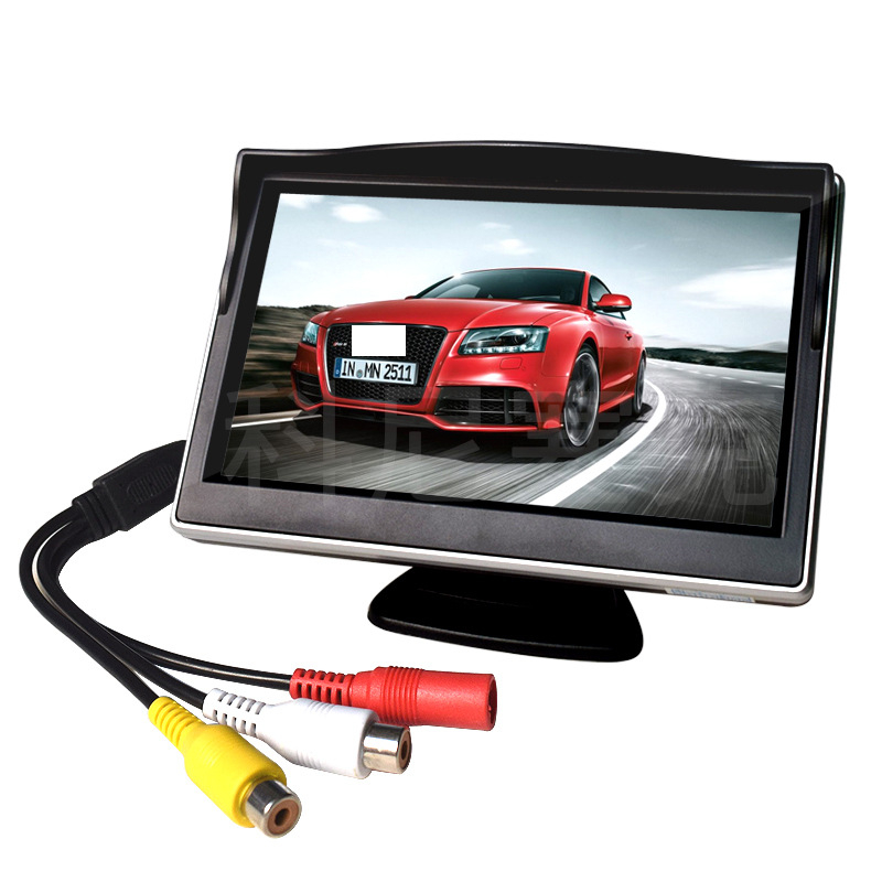 YL-501 auto LCD zaslon s digitalnim zaslonom, rezolucija 480x272, NTSC/PAL kompatibilnost