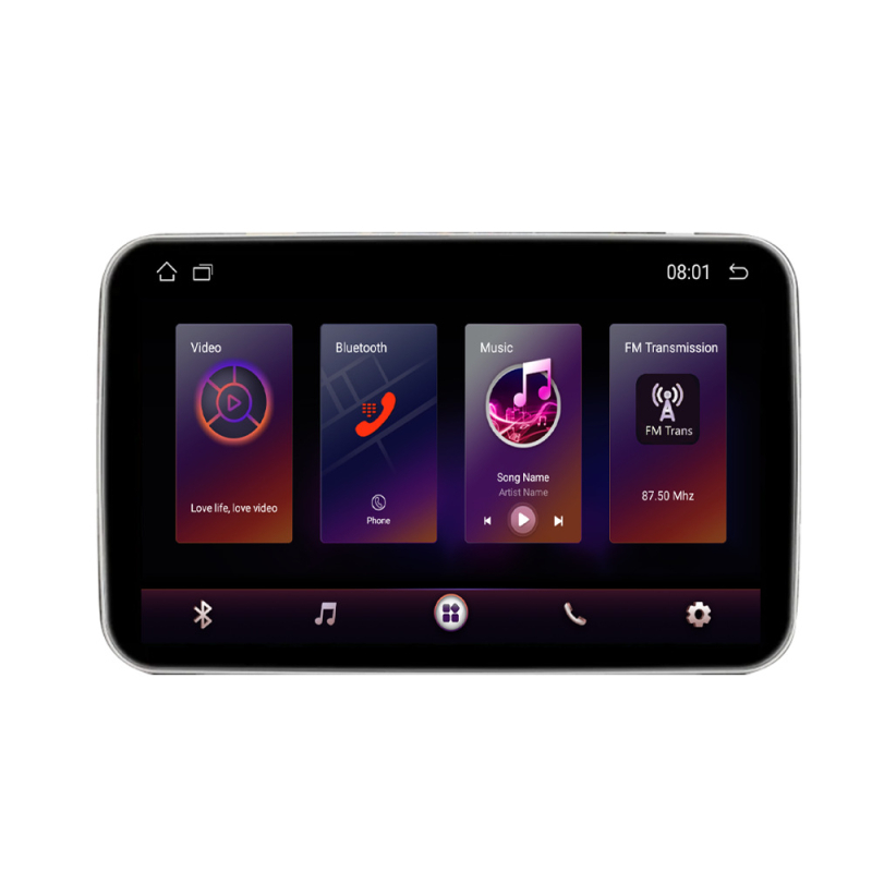 Automobilio galvos atlošojo monitorius su LCD IPS ekranu, universalus suderinamumas, modelis Head10.1, pritaikytas apdorojimas