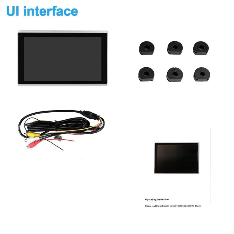 Univerzalni sustav zabave za stražnji naslon za glavu automobila s Androidom, IPS zaslon, 12V napajanje, 4x50W zvuk, OEM prilagodba, 1 godina jamstva
