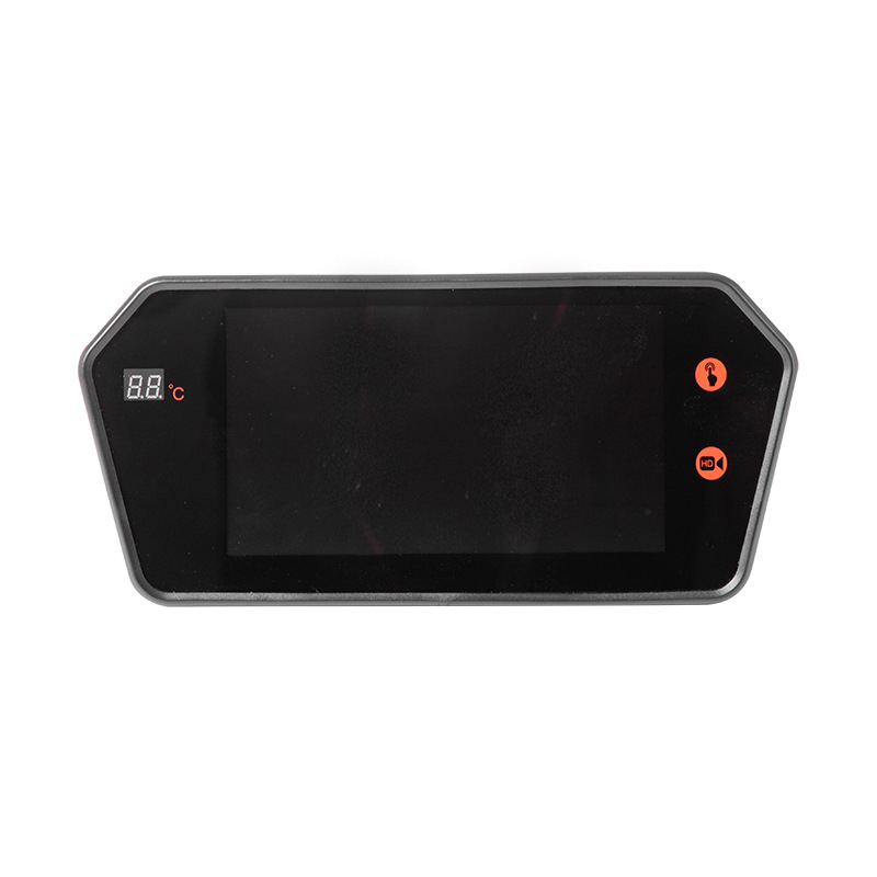 Display retrovizora automobila s Bluetoothom – LCD zaslon, rezolucija 800x480, CVBS ulaz, univerzalna kompatibilnost