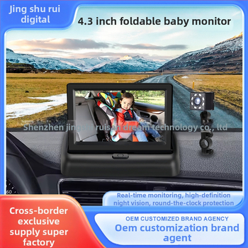 Auto LCD displej, model 40301, rozlíšenie 480x272, CVBS vstup