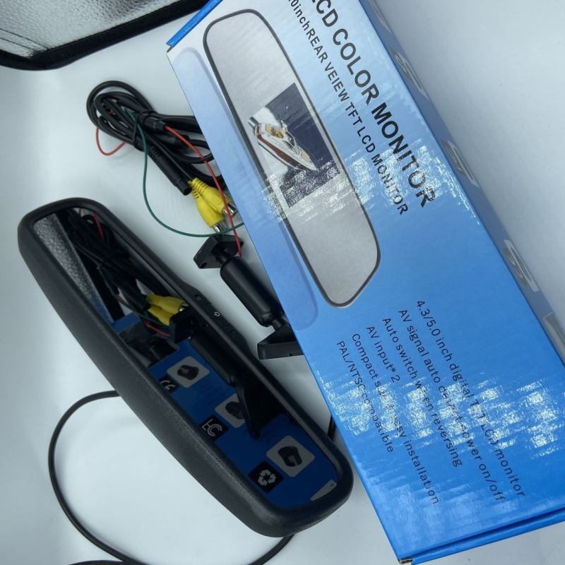 Οθόνη αντίστροφης κάμερας αυτοκινήτου, μοντέλο H323, LCD οθόνη, ανάλυση 480x272, AV είσοδος