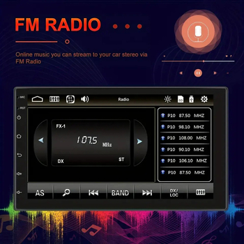 Автомобилен DVD плеър с CarPlay и Android GPS навигация, LCD монитор, 12V DC захранване, пластмасов корпус, модел SH