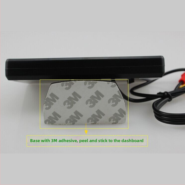 Automobilinis LED monitorius saugumo stebėjimui, maitinimas 12V, galingumas 25W, -10°C iki 70°C, 3C sertifikatas Nr. 2019010903268333