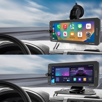 6,86-inčni sustav navigacije u automobilu s Bluetoothom, bežičnim CarPlayom i integriranom kamerom za vožnju unatrag