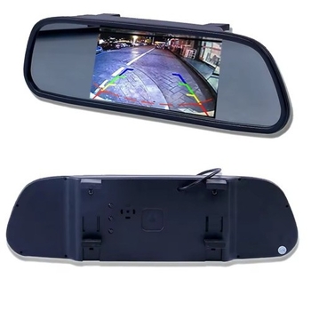 Jintang auto monitor za vožnju unazad — dvostruki video ulaz, 480x272 razlučivost, plastično kućište, model 11