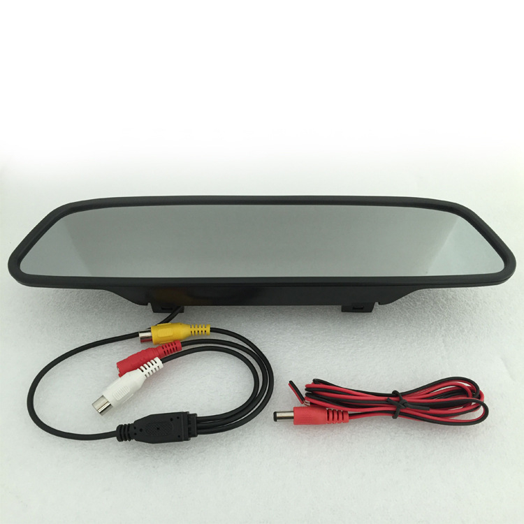 Zaslon retrovizora automobila, CAR4300 | LED LCD zaslon, RCA ulaz, rezolucija 480x234, prilagodljivo procesiranje