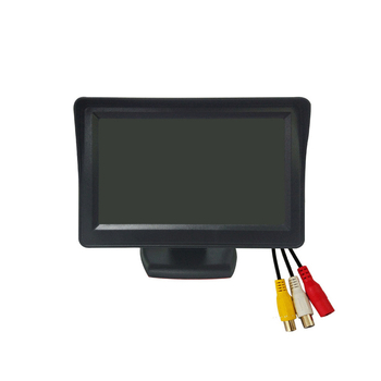 Automobilski zaslon za vožnju unatrag, TFT zaslon, rezolucija 480x272, dvije AV ulaza, univerzalna kompatibilnost