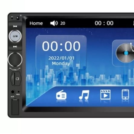 Auto LCD zaslon 7010B – otporni dodirni zaslon, rezolucija 1024x600, univerzalna kompatibilnost, podrška ulaznih signala