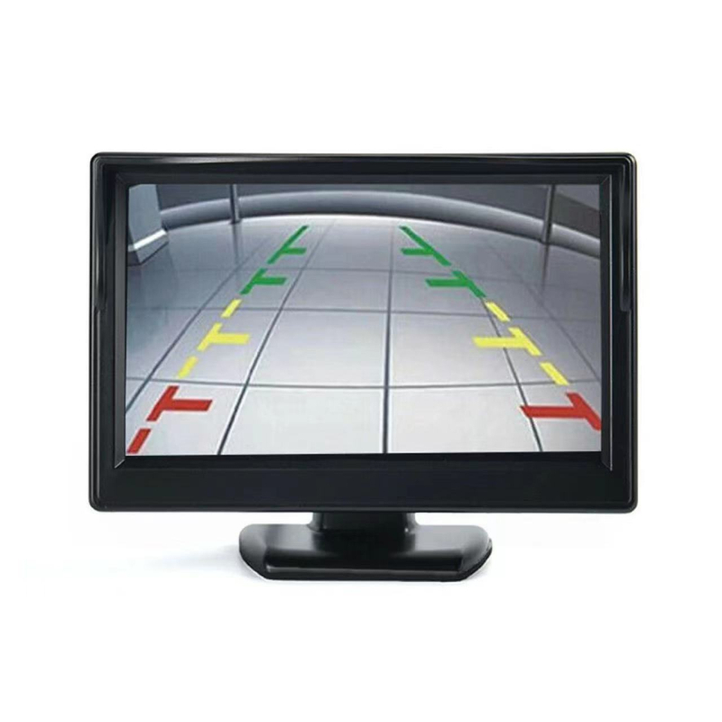 Zaslon za vožnju unatrag automobila, HD 1080p, 2-AV ulaz, kamera za vožnju unatrag