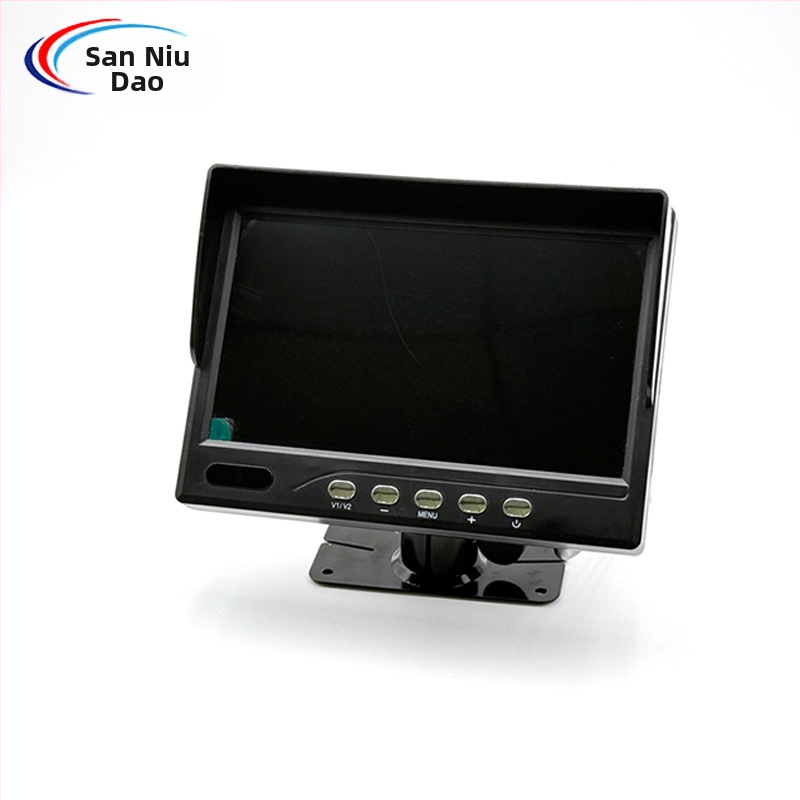 Zaslon za vožnju unatrag vozila s četiri kanala 4G WiFi, AHD ulaz, TFT automobilni monitor, rezolucija 1024x600