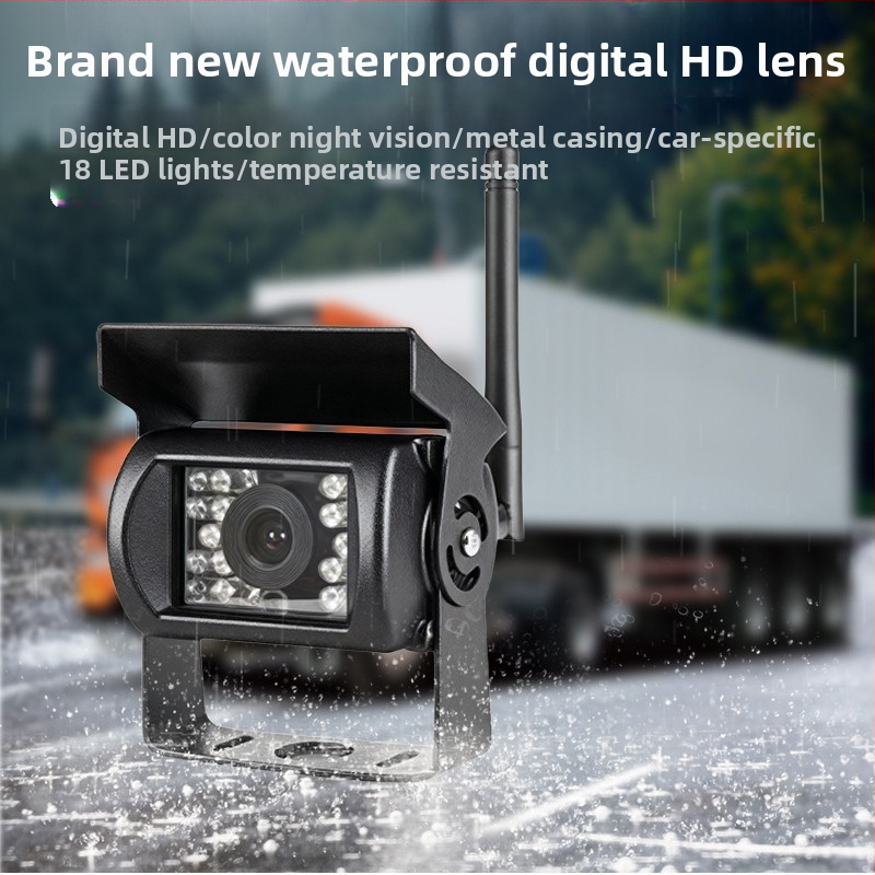 Automobilski LCD monitor s 4-kanalnim AHD HD videom, SD kartica za pohranu, hybridni ulaz, BSD povratna slika