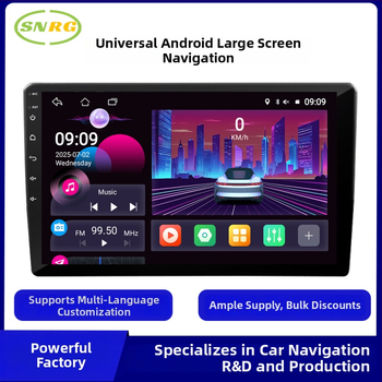 Automobilski navigacijski sustav za središnju konzolu, 8‑jezgreni procesor, IPS zaslon 1280x720, univerzalna kompatibilnost, interna memorija 4+64GB ili 4+128GB, napajanje 12V