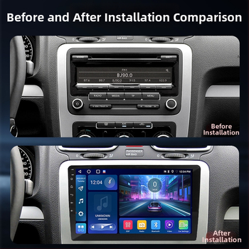 Automobilski navigacijski sustav za središnju konzolu, 8‑jezgreni procesor, IPS zaslon 1280x720, univerzalna kompatibilnost, interna memorija 4+64GB ili 4+128GB, napajanje 12V