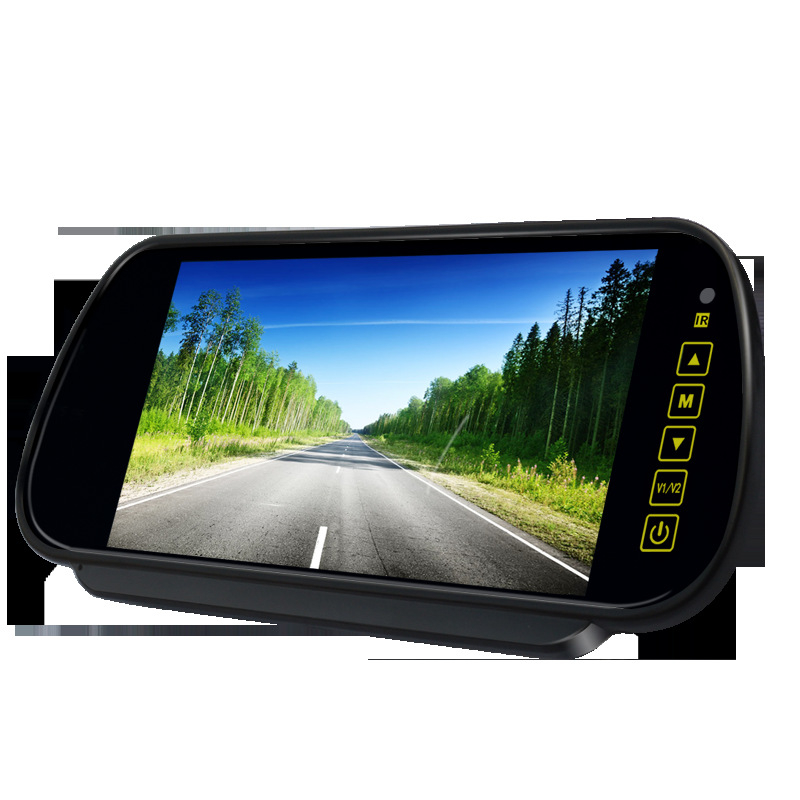 7-inčni LCD monitor za stražnje gledanje u automobilu s MP5 reprodukcijom, HD7 model