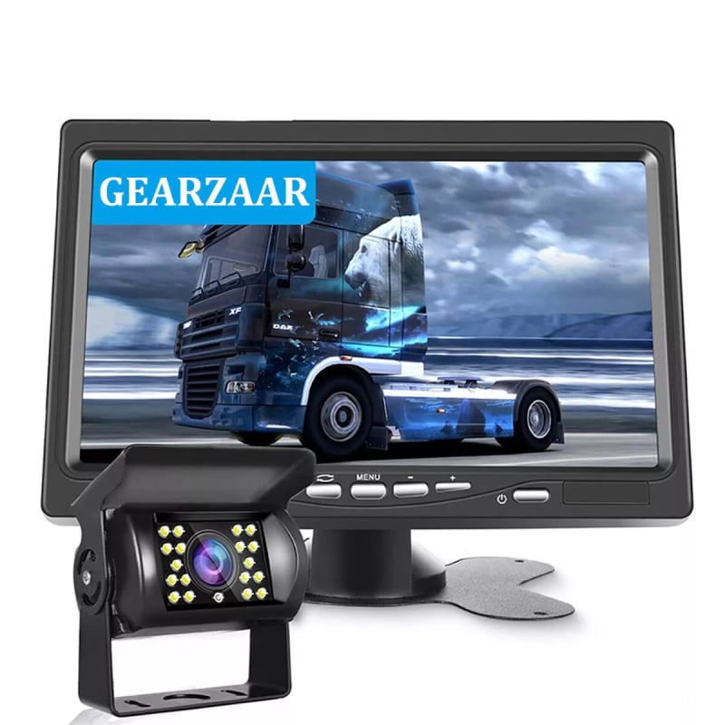 TX02 LCD monitor za vozila – Rezolucija 480x272, CVBS/AHD ulaz, aluminijska legura