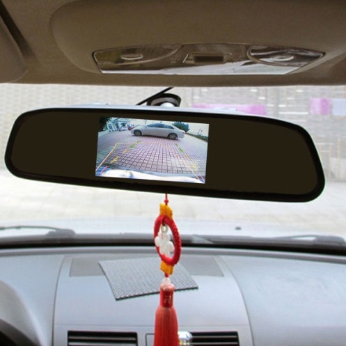 Ekran za stražnji pregled automobila s LED zaslonom, CAR4300, rezolucija 480x272, RGB ulaz, prilagodljiva obrada
