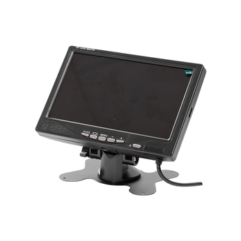Automobilski LCD zaslon, stolni model od 7 inča, LED LCD panel, rezolucija 800x480, CVBS ulaz, univerzalna kompatibilnost