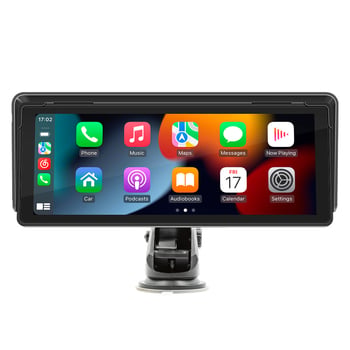 Bežični CarPlay s zaštitom od sunca, 10,26-inčni HD IPS zaslon, Bluetooth MP5 auto player s navigacijom