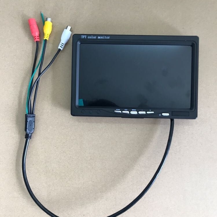 Norvision L0768V Auto LCD zaslon — TFT LCD, 1024x600, AHD ulaz, PAL