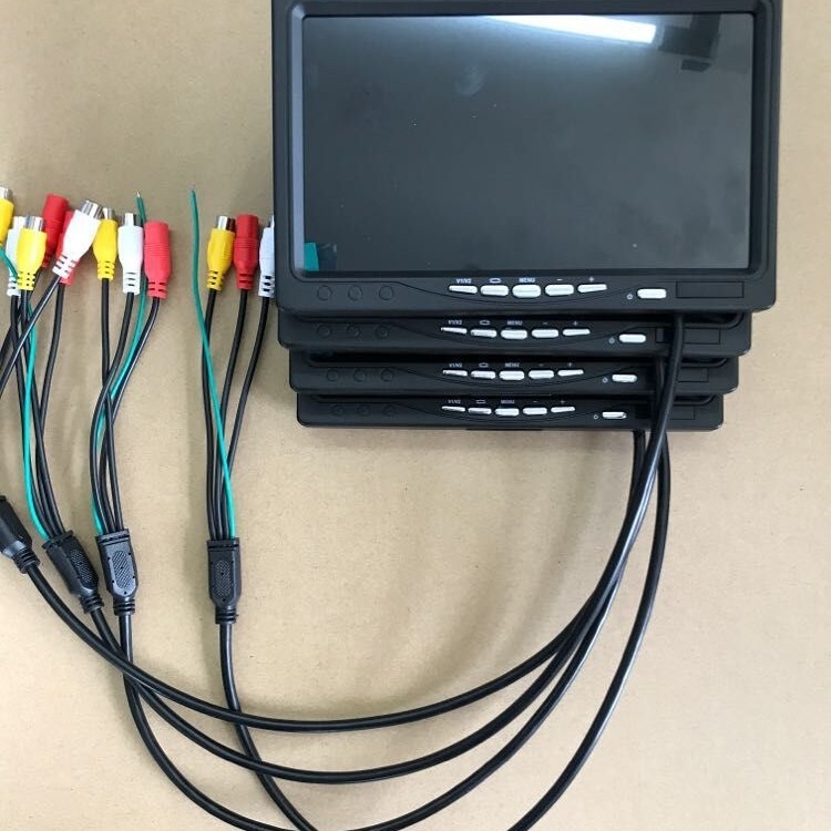 Norvision L0768V Auto LCD zaslon — TFT LCD, 1024x600, AHD ulaz, PAL