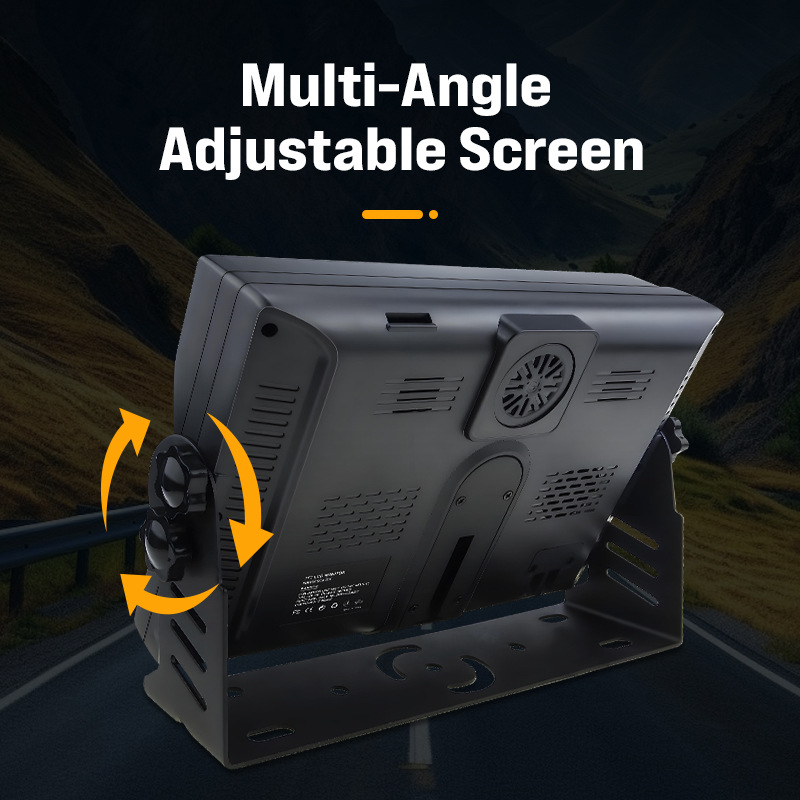 GP800 automobilni LCD monitor - IPS zaslon, napajanje 12–36V, rezolucija 800x480/1024x600, PAL/NTSC kompatibilan