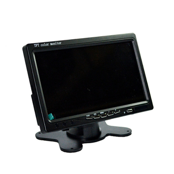 Autó LCD Monitor H909 – AV/HDMI/VGA bemenetek, 1024x600 LCD kijelző, ABS ház