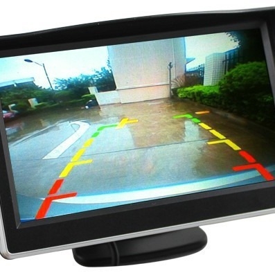 Auto LCD monitor, model YS-CZ520B, rezolucija 800x480, napajanje 12V, širina pojasa 50–60 MHz