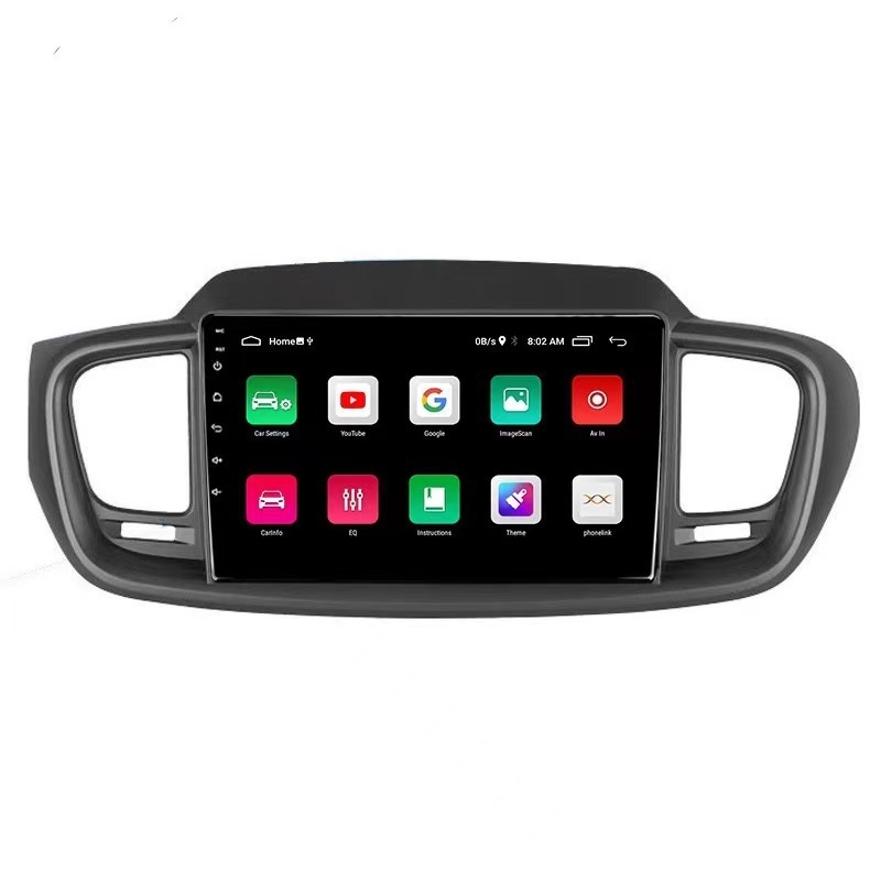 Android 9-inčni zaslon za Kia Sorento (2014–2017) – 12V, 4x45W, kompatibilan s automatskim mjenjačem, mogućnost prilagodbe, 1-godišnje jamstvo