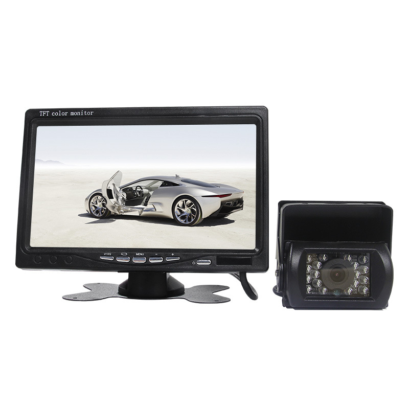 Automobilski LCD zaslon za stražnji pregled, model XZW-7CM, 24V, AV ulaz, 800×600 rezolucija