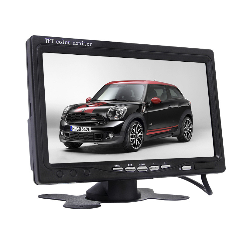 Automobilski LCD zaslon za stražnji pregled, model XZW-7CM, 24V, AV ulaz, 800×600 rezolucija