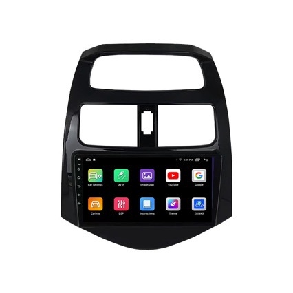 Android navigacijski sustav za Chevrolet Spark 2010-2014, IPS dodirni zaslon, napajanje 12V, snaga 4x45W, jamstvo