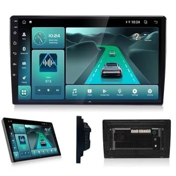 Dingwei T100 Android glavna automobilna jedinica s GPS navigacijom i CarPlayem, 12V napajanje, kapacitivni dodirni zaslon, universalna kompatibilnost