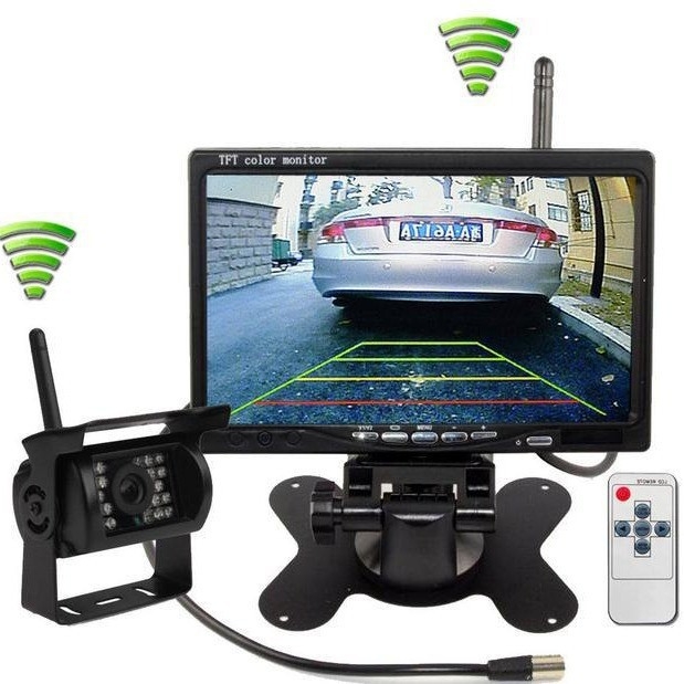 Afișaj pentru retrogradare vehicul, model Ywd-701, ecran LCD, rezoluție 800x400, intrare AV