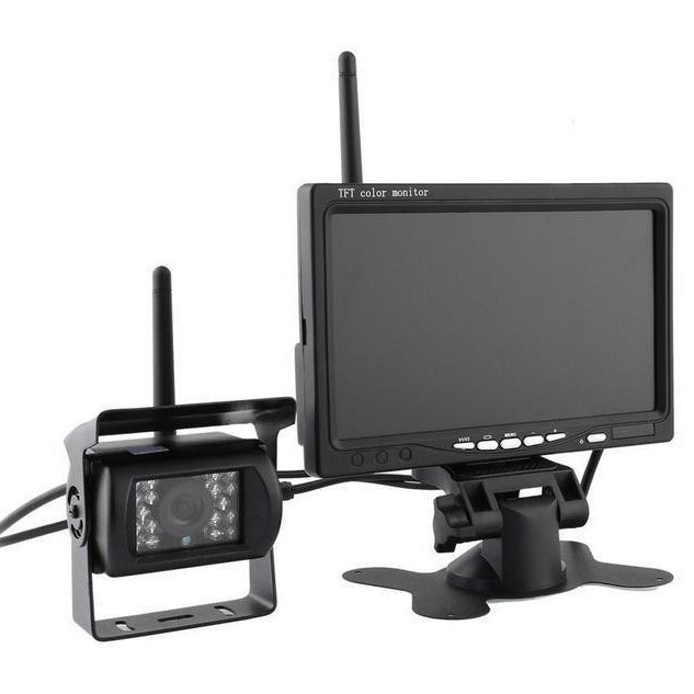 Afișaj pentru retrogradare vehicul, model Ywd-701, ecran LCD, rezoluție 800x400, intrare AV