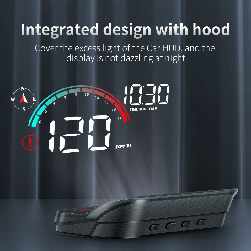 HUD prikaz za vozila, model M22 GPS verzija, LED zaslon, GPS ulaz, univerzalna kompatibilnost