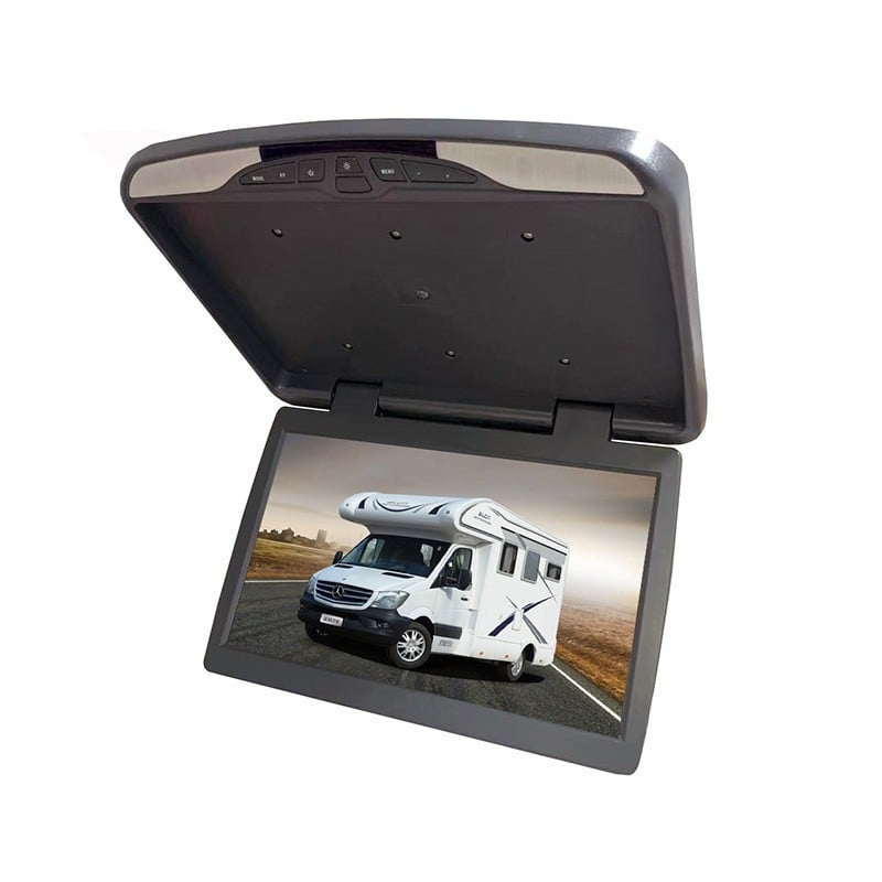 Stropni auto monitor s dvostrukim AV ulazom, LCD, rezolucija 1440x900, model Yj-1738v, težina 3,5 kg