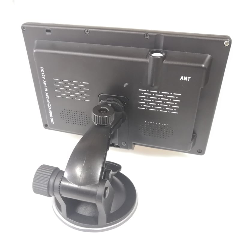 Automobilski LCD prikaz uz držač vakuumske čašice, 7 inča, model ZH-793A, rezolucija 800x480, PAL/NTSC, ulazi Digitalni/Analogni