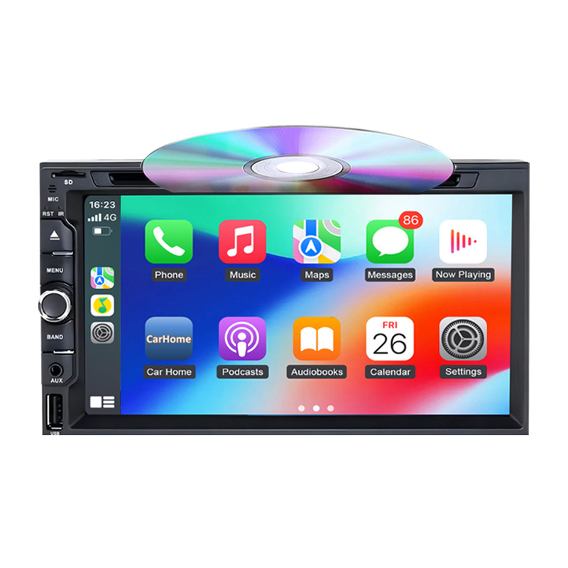 OEM prilagođeni auto navigacijski sustav s 6,95-inčnim zaslonom, Bluetooth hands-free, multimedijalni DVD player za Nissan