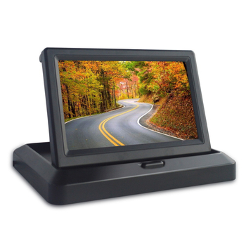 Automobilski LCD zaslon, TFT zaslon, model HD4.3 sklopni, rezolucija 800x480, AV ulaz