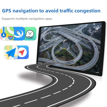 Android automobilska navigacija GPS radio s CarPlayom, višenamjenski auto player s IPS/QLED zaslonom, napajanje 12V, 4x45W, 1 godina garancije
