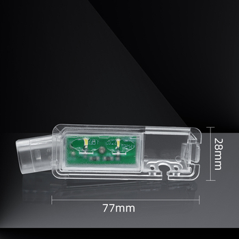 Корпус за задна камера за VW CC/Scirocco/Golf 7/Lingdu/Magotan – модел Hs8288, 12V, регулируем ъгъл 90–170°, резолюция 928×520