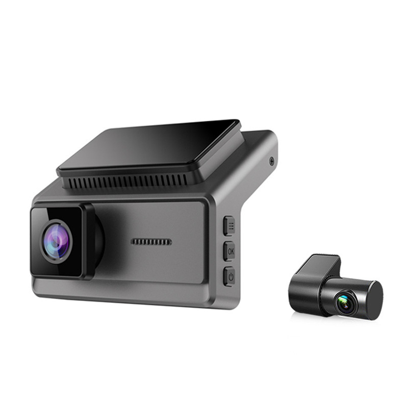 Dvostruki dash cam 2160P, 140° široki kut, Wi‑Fi, prednja i stražnja snimka